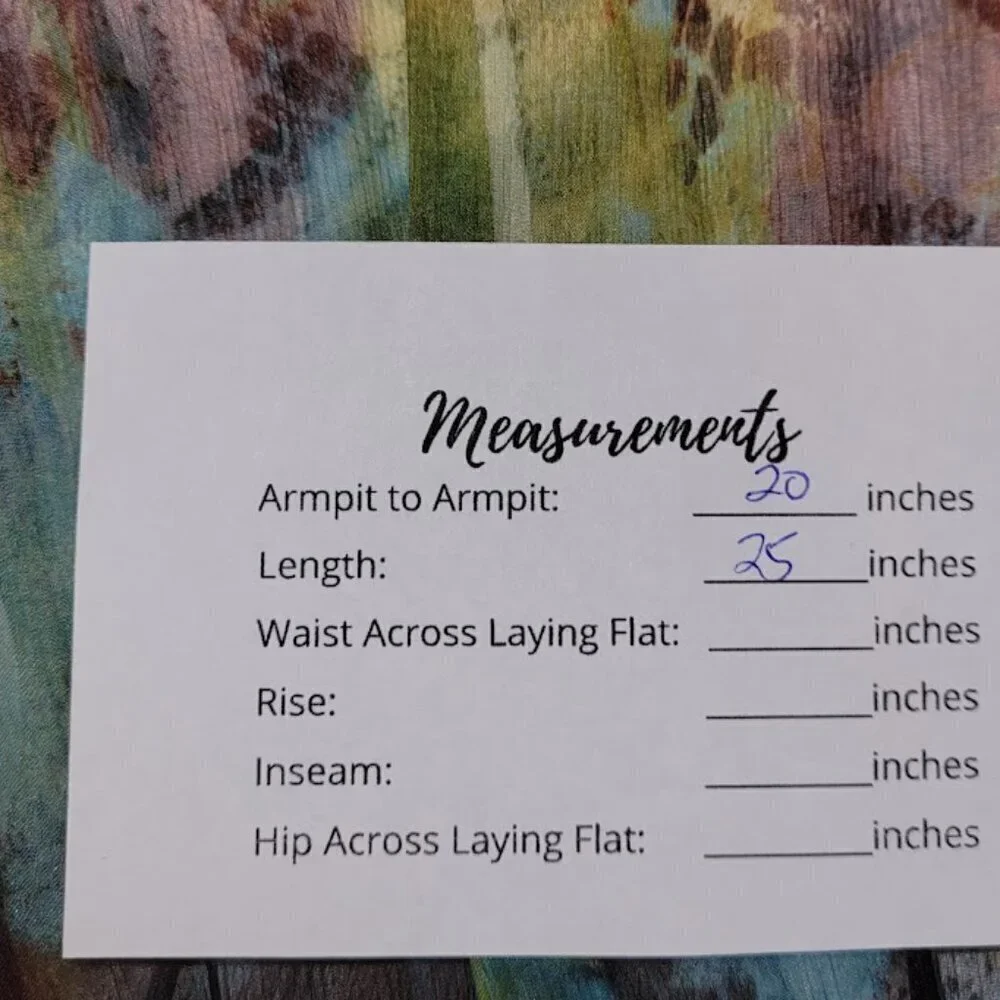 Everest Apparel 100% Silk Blouse Sheer Multicolored Elastic Waist Top Size S - Picture 14 of 14